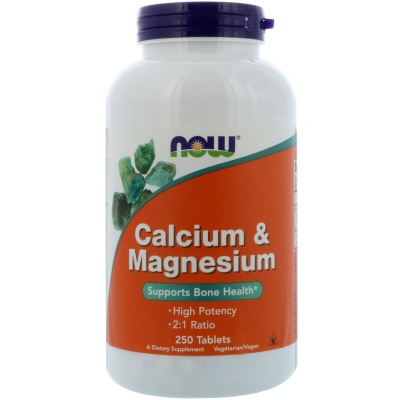  NOW Calcium Magnesium 250 